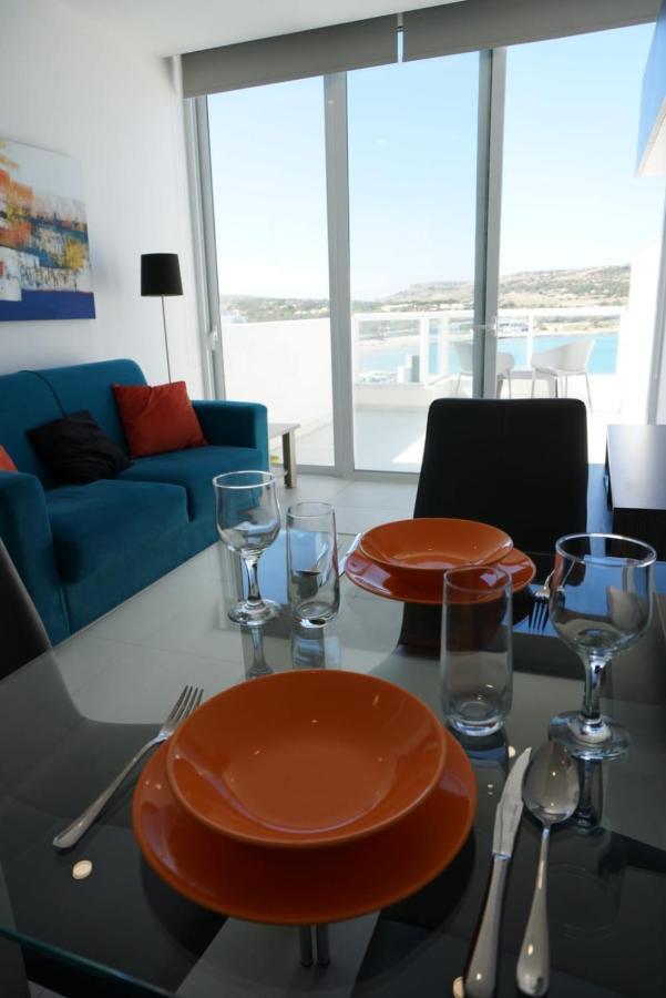 Sea View Penthouse Mellieha Bay Apartment Exterior photo